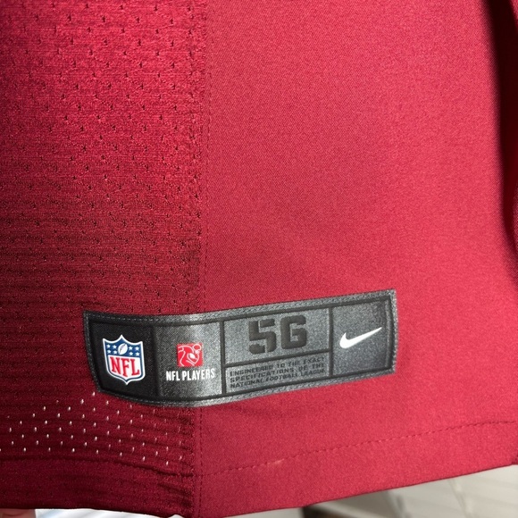 Redskins Jersey Mens 56 Nike NFL Football Team Issued Official Pro Athlete Field - Picture 2 of 10
